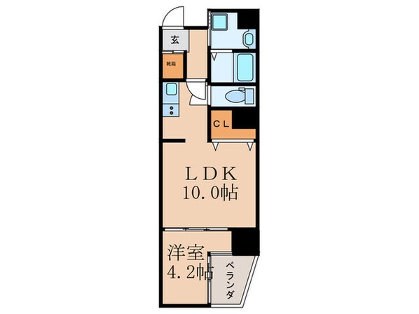 G-style TENMABASHIの物件間取画像